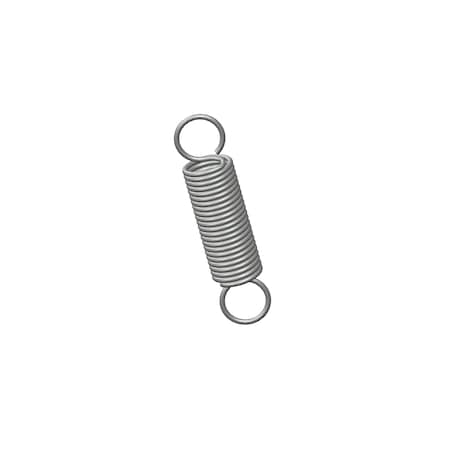 Extension Spring, O= .468, L= 2.00, W= .050 R